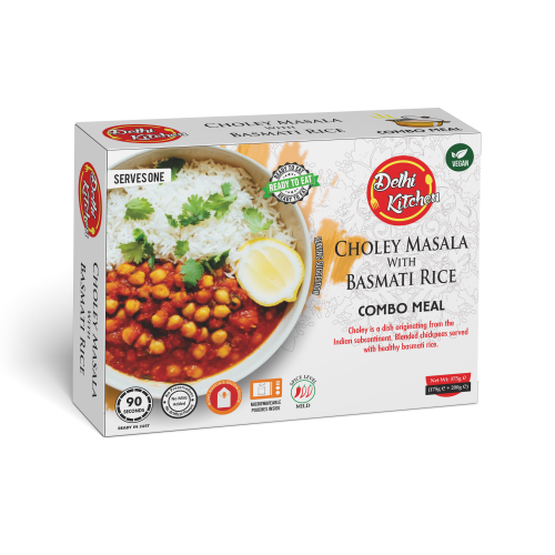 Choley Masala with Basmati Rice