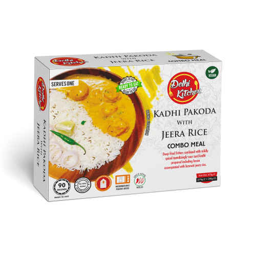 Kadhi Pakoda with Jeera Rice