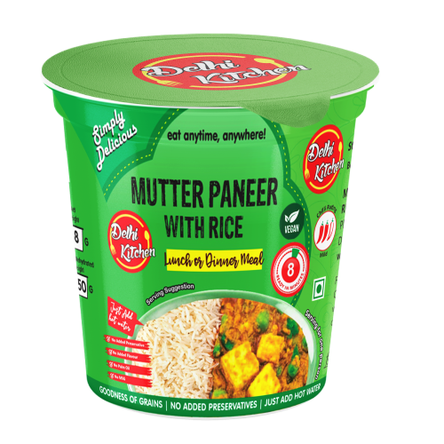 Mutter Paneer with Rice