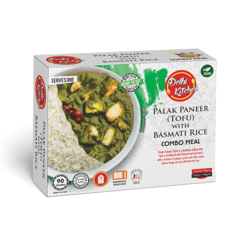 Palak Paneer (Tofu) with Basmati Rice